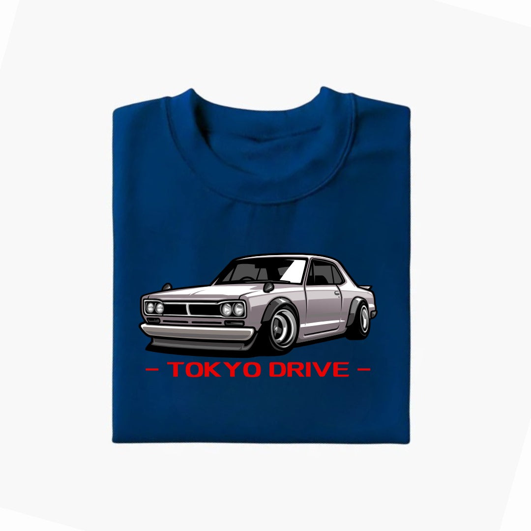 Racing Car Printed T-Shirt For Kids
