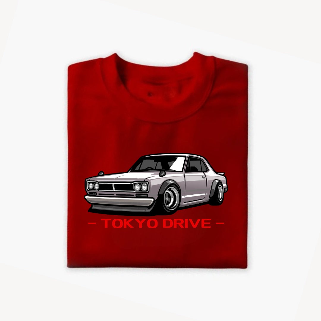 Racing Car Printed T-Shirt For Kids