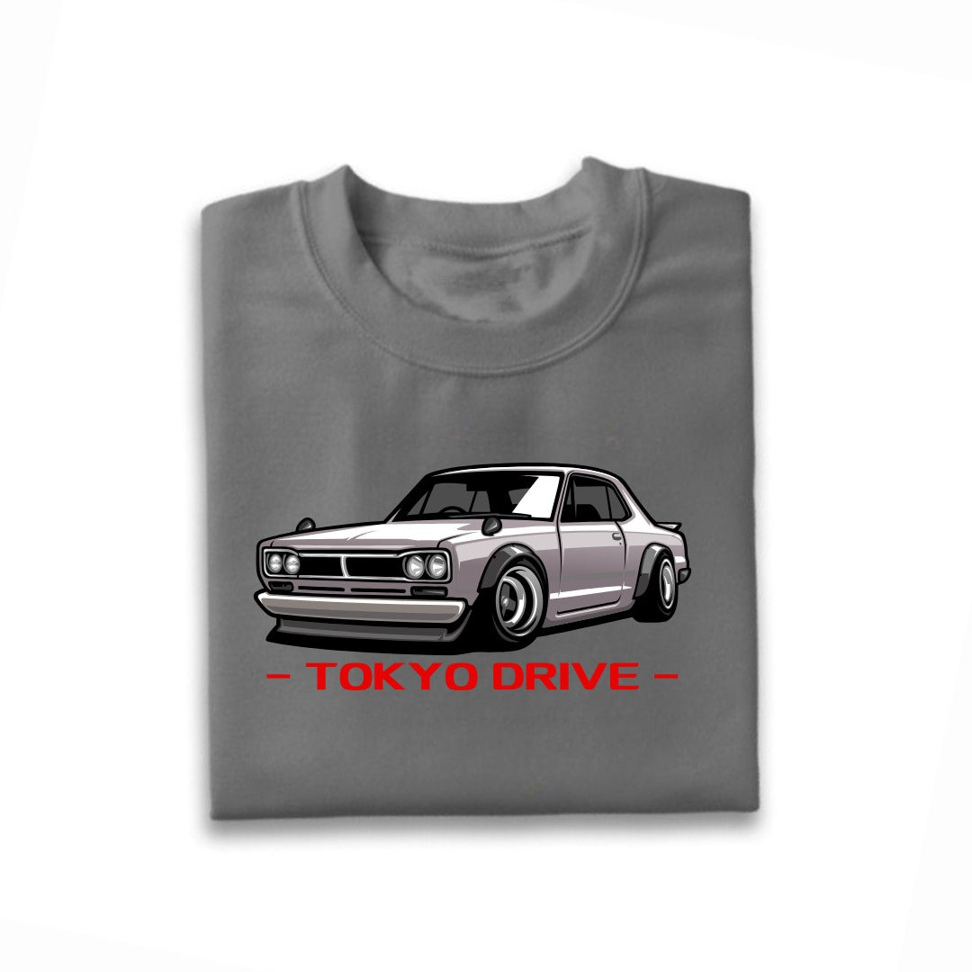 Racing Car Printed T-Shirt For Kids