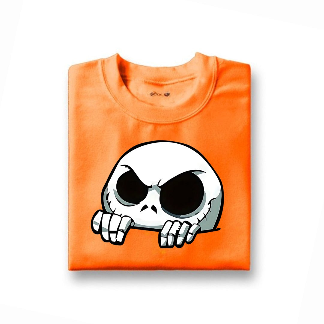 Skull Printed T-Shirt For Kids