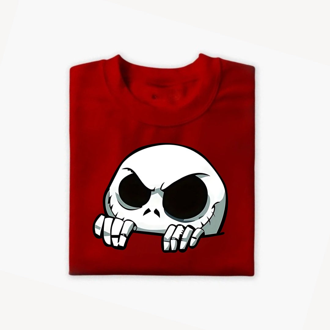 Skull Printed T-Shirt For Kids