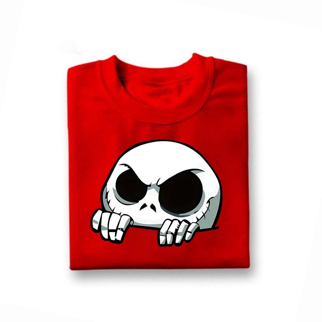 Skull Printed T-Shirt For Kids