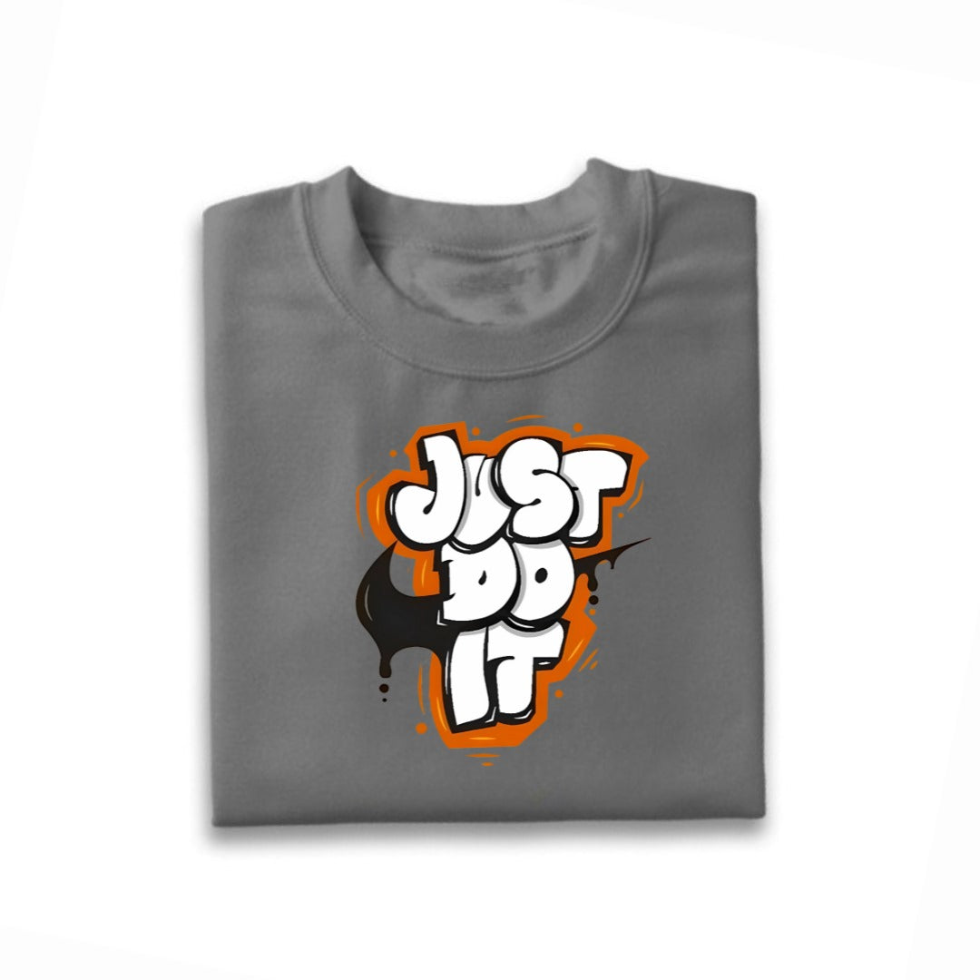 Just Do It Printed T-Shirt For Kids
