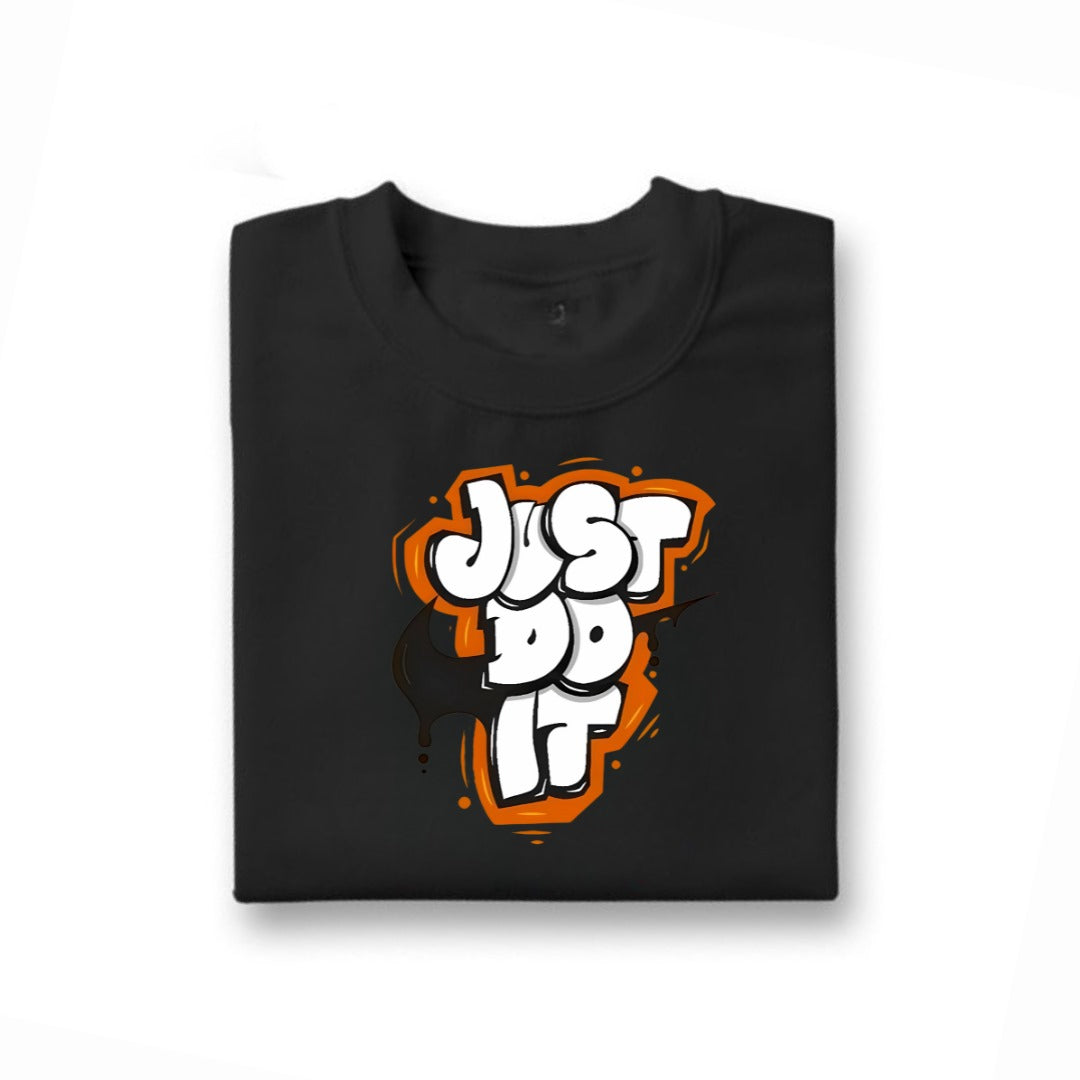 Just Do It Printed T-Shirt For Kids