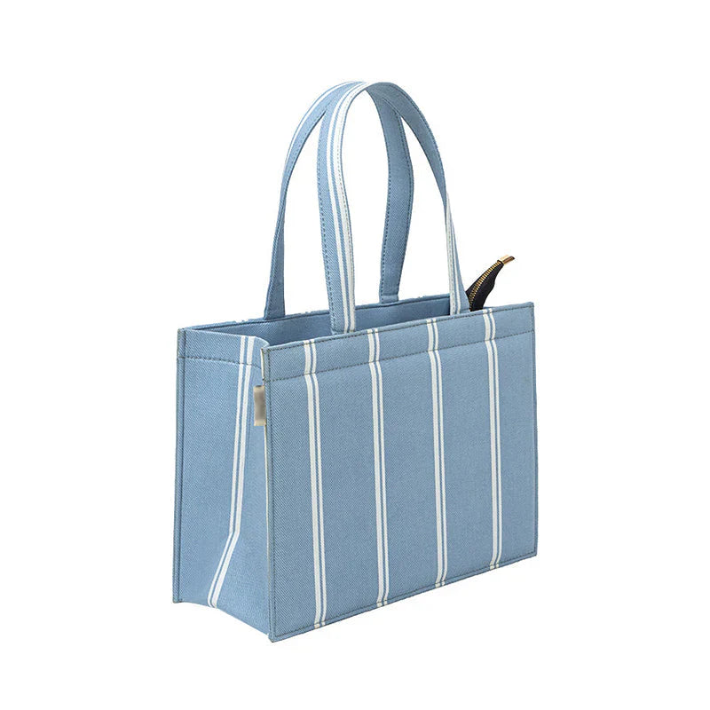 SKY LINES CANVAS -BLUE