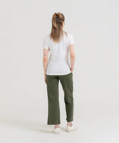 White  Basic t-shirt for women