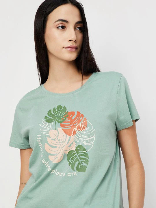 Tropical  Printed Pj set