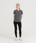 Charcoal Basic t-shirt for women