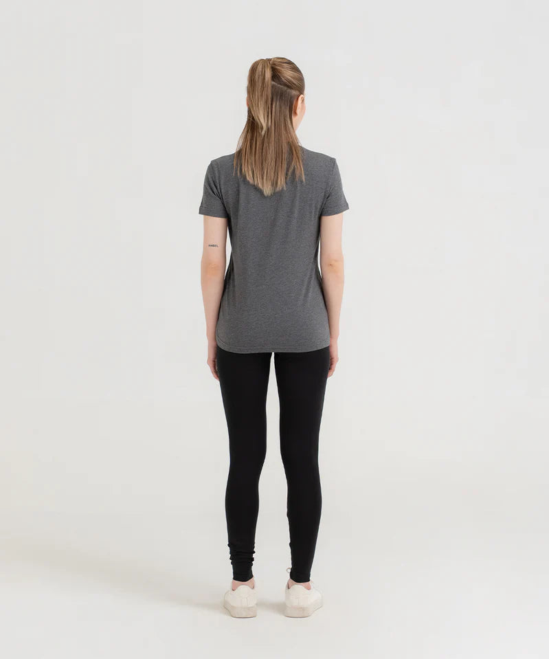Charcoal Basic t-shirt for women