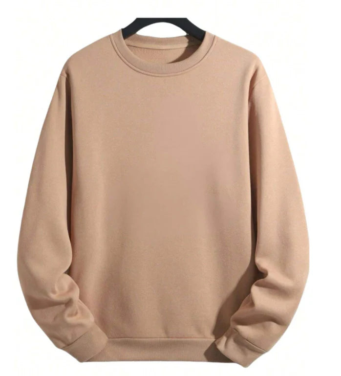 Creamy Funcky Basic Sweat Shirt