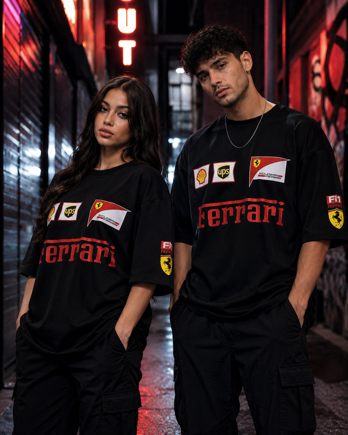 Black Ferrari F1 Legacy Jersey