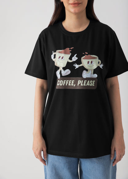 Coffee Printed T-Shirt