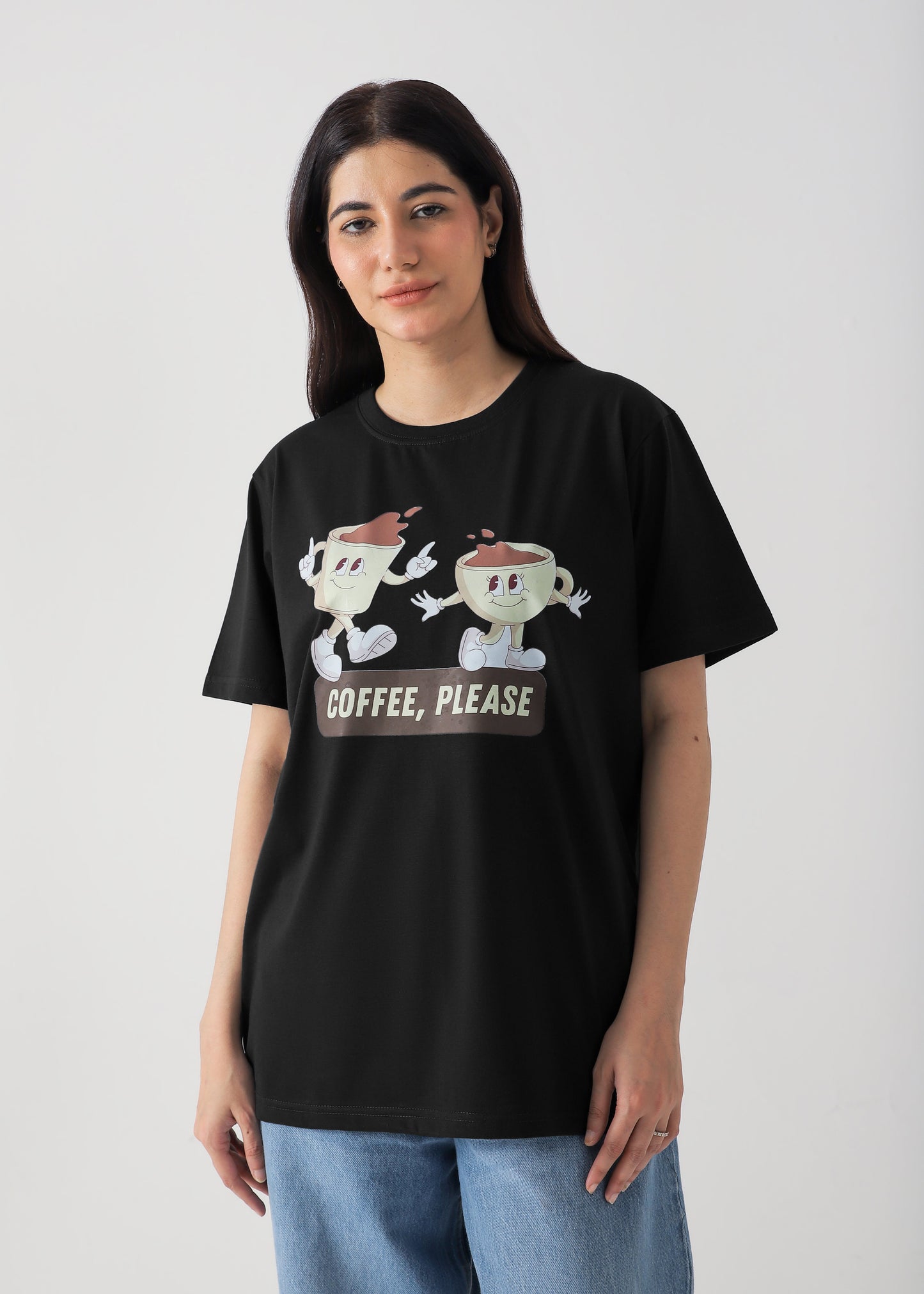 Coffee Printed T-Shirt