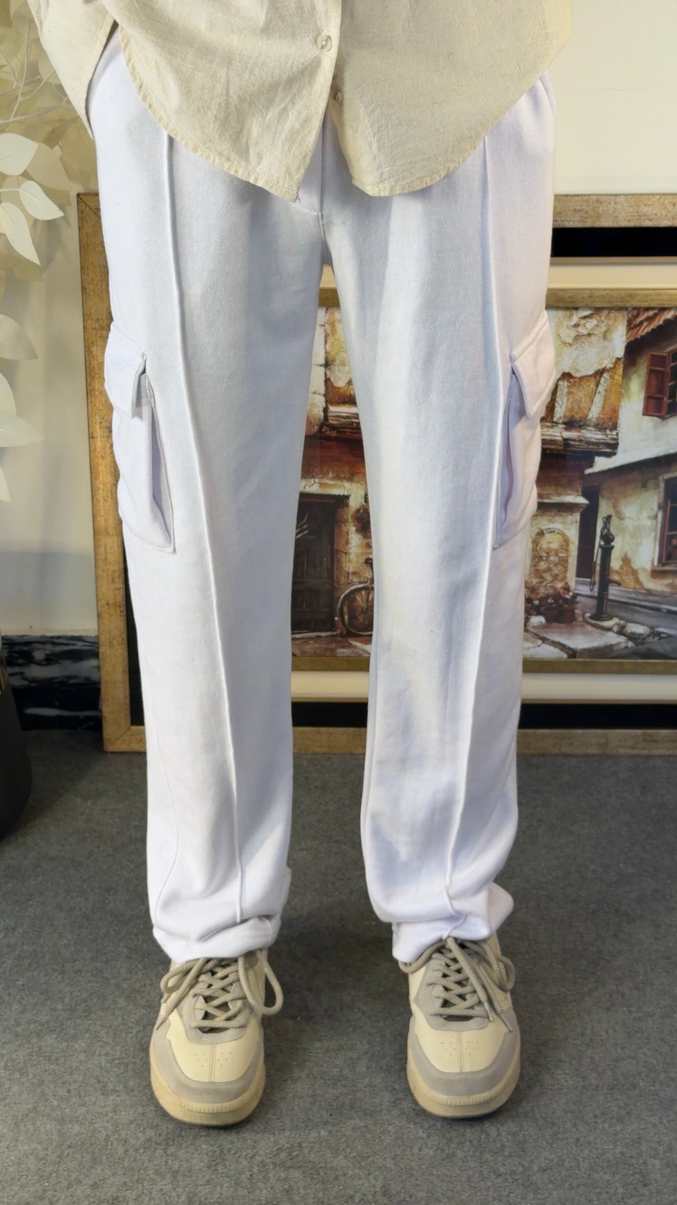 Off White Pocket Cargo Trouser