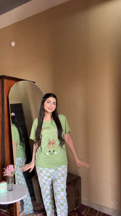 Happy Day  Printed Pj set