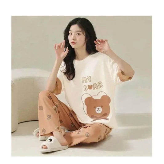 Happy Day  Printed Night Suits