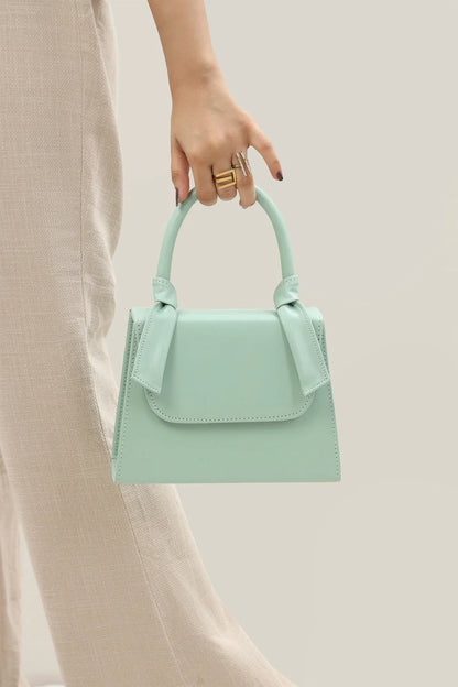 KNITTED CROSSBODY - MINT