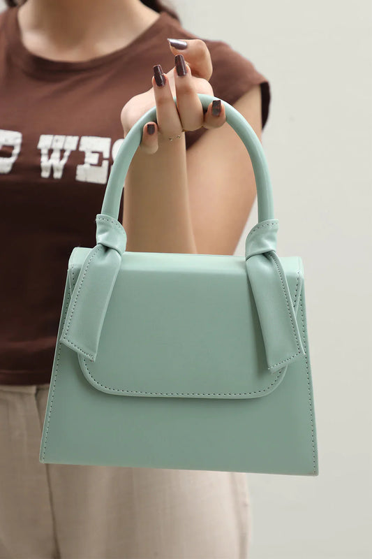 KNITTED CROSSBODY - MINT