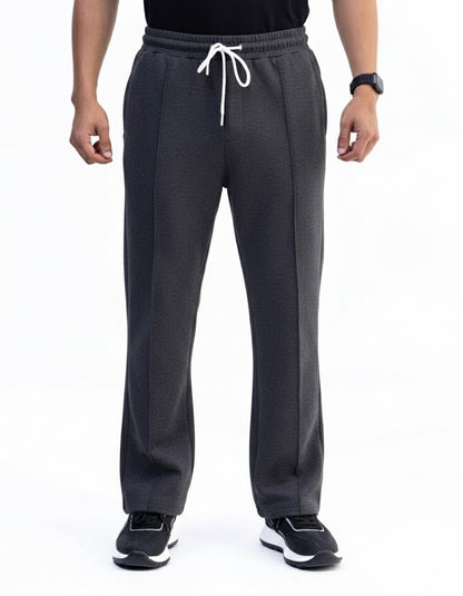 Charcoal Pleated Trouser