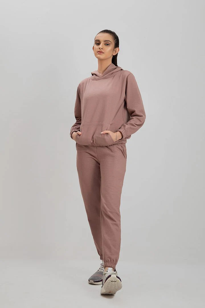 9T9 T-Pink Tracksuit with warm hoodie and pant