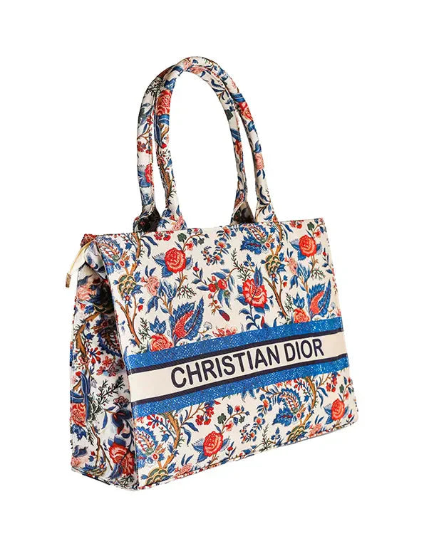 CHRISTIAN DIOR CANVAS - BLUE