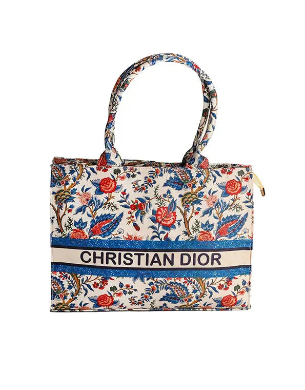 CHRISTIAN DIOR CANVAS - BLUE
