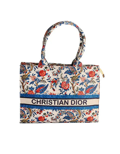 CHRISTIAN DIOR CANVAS - BLUE