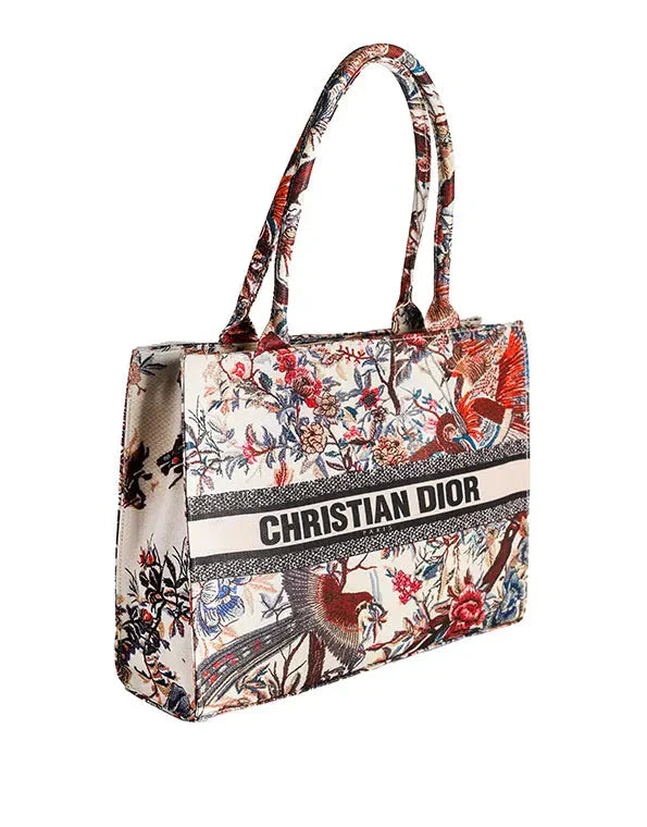 CHRISTIAN DIOR CANVAS - RED