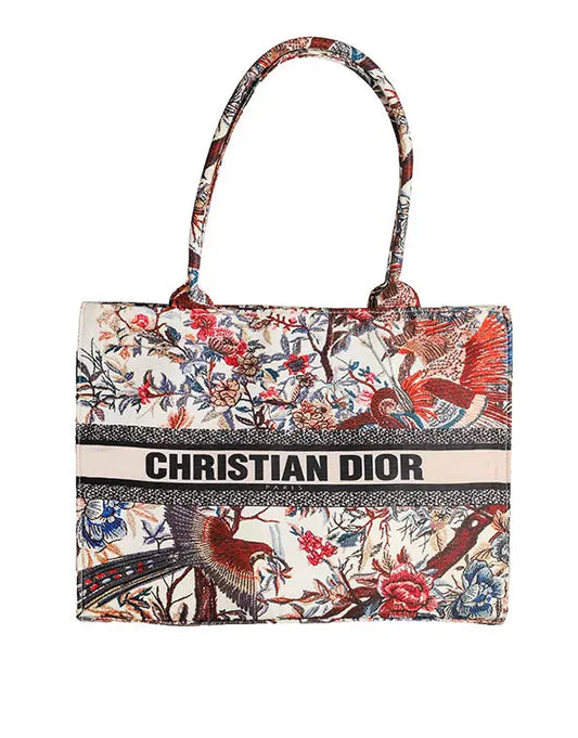 CHRISTIAN DIOR CANVAS - RED