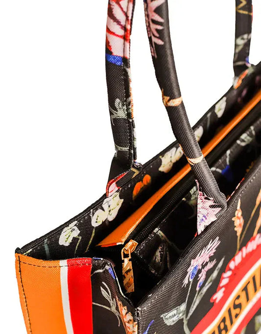 CHRISTIAN DIOR CANVAS - BLACK
