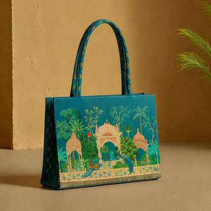PEACOCK CANVAS BAG