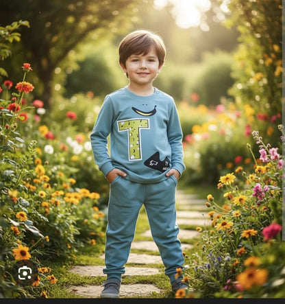 Sky T Rala Printed Fleece Kids Wear (Each)