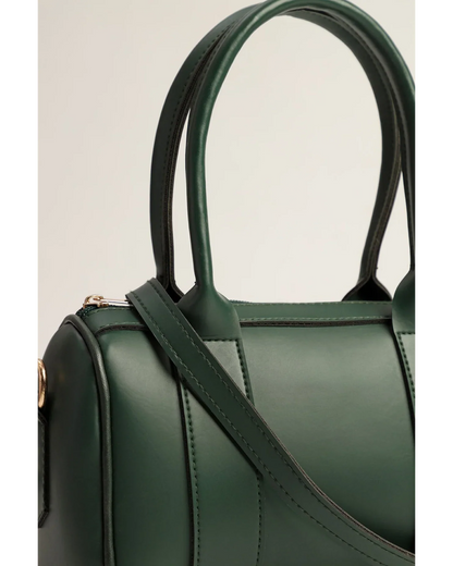 DUFFLE CROSSBODY BAG - GREEN
