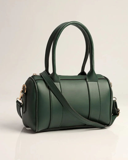 DUFFLE CROSSBODY BAG - GREEN