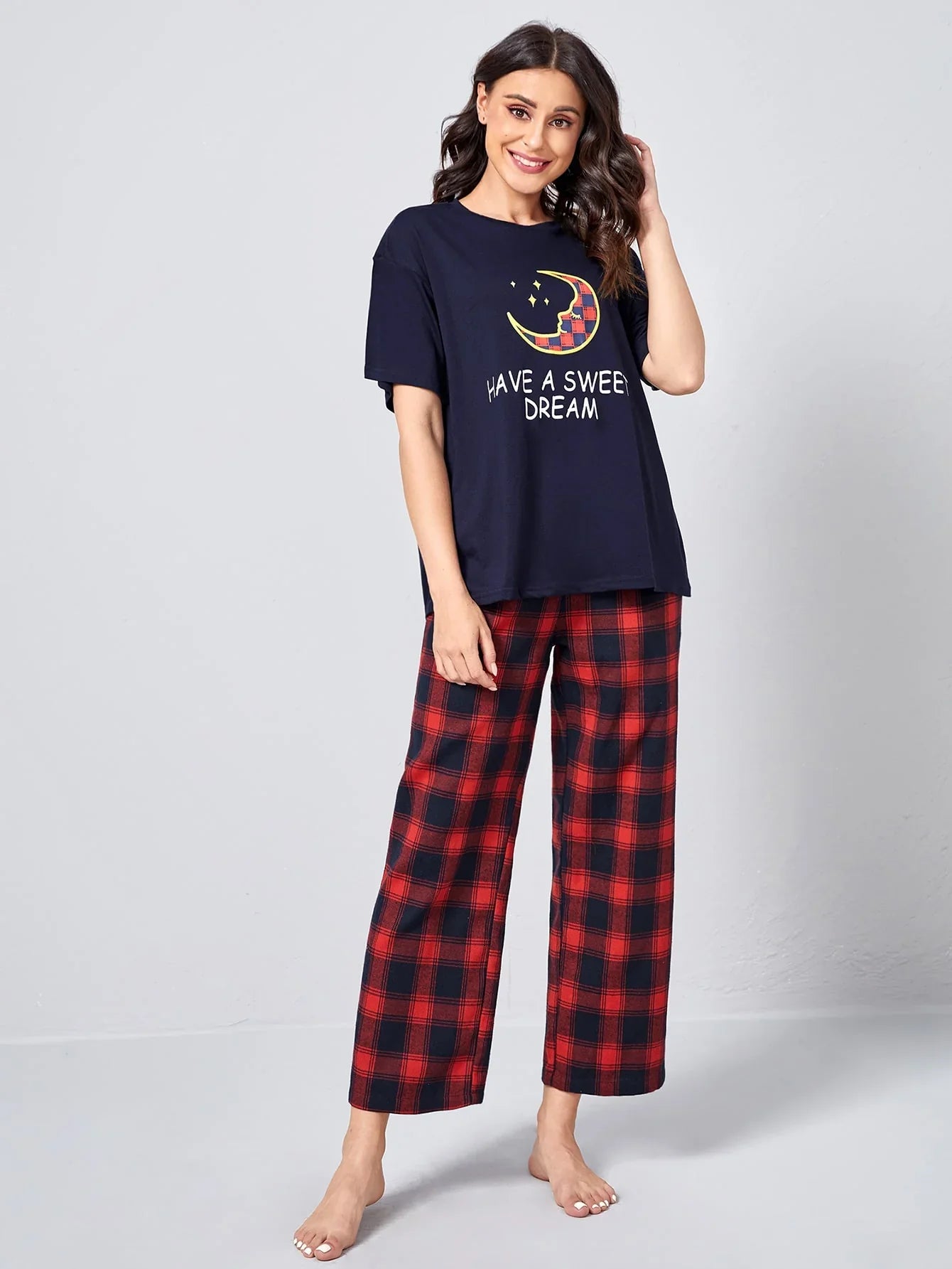 Have A Sweet Dreams Printed Pj set
