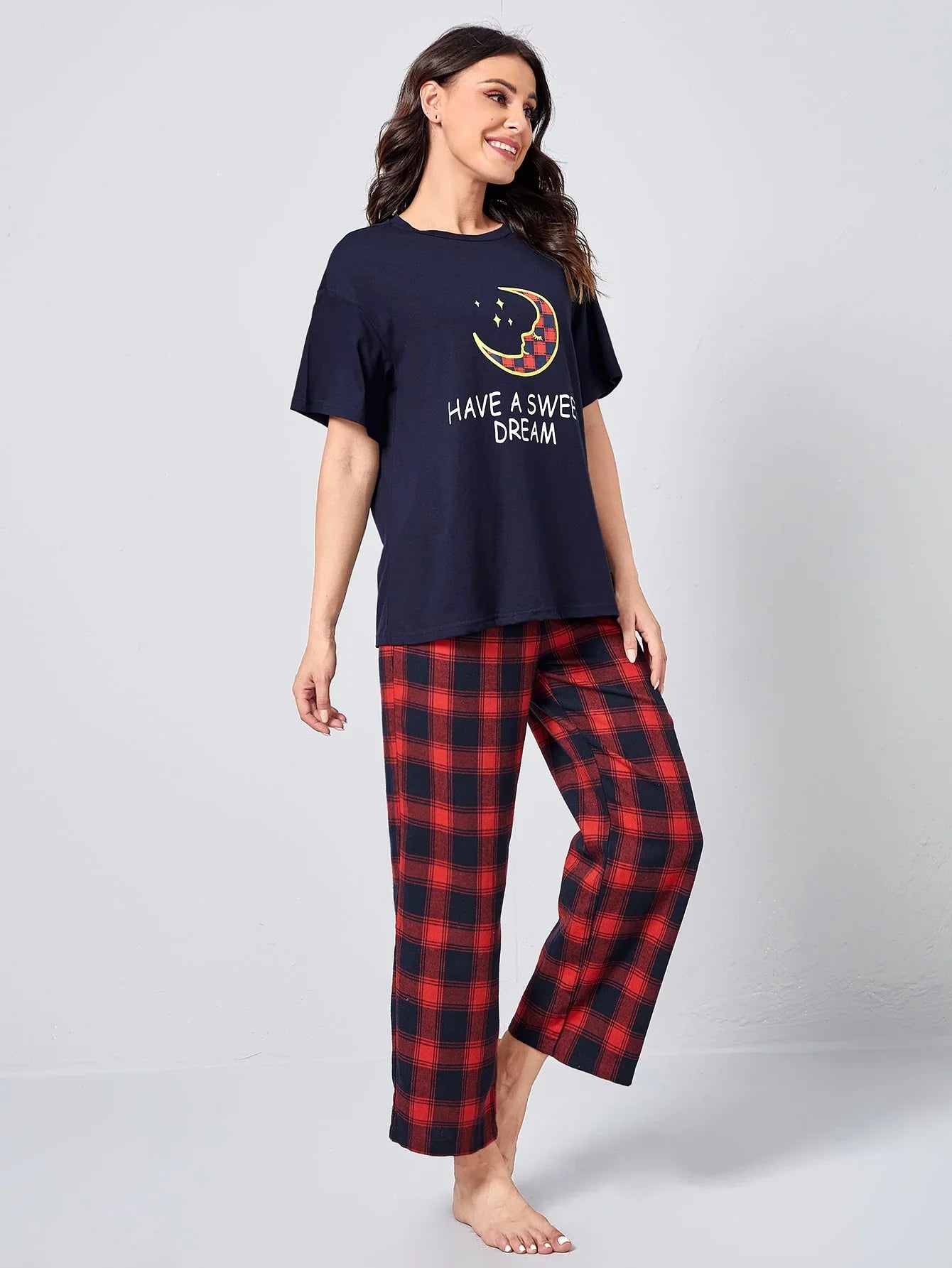 Have A Sweet Dreams Printed Pj set