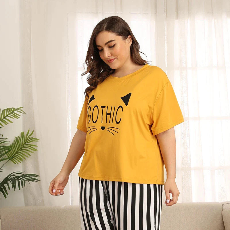 Gothic Printed Night Suit – 9t9 Styles