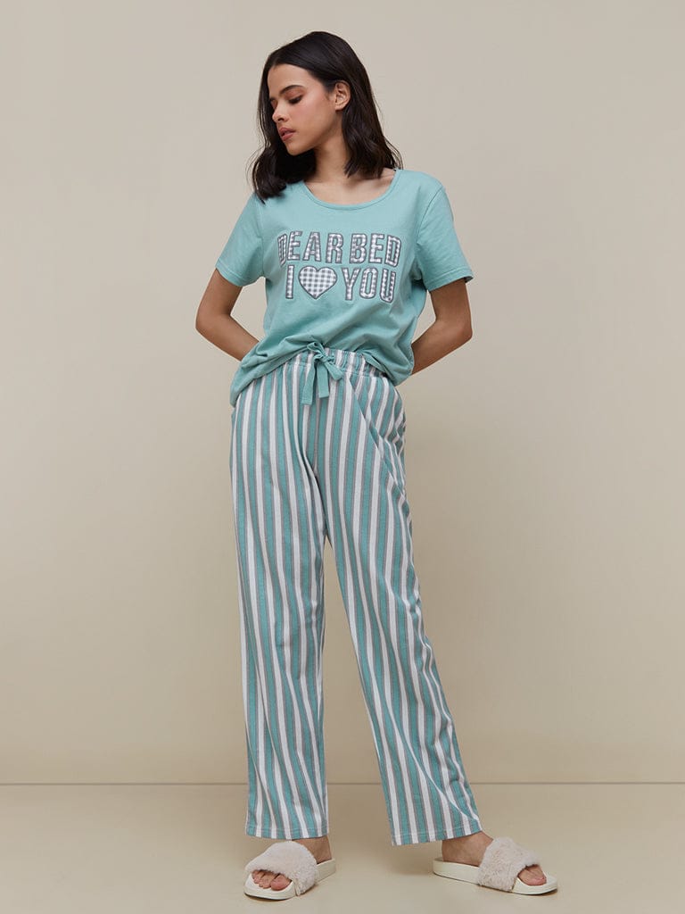 Dear Bed Printed Pj set