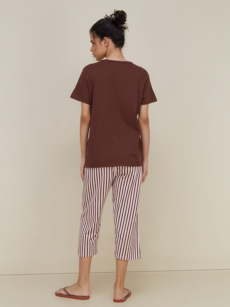 Hello Weekend Printed Pj set